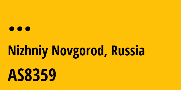 Информация о провайдере Closed-Join-Stock-Company-KOMSTAR-Regiony AS8359 MTS PJSC: все IP-адреса, network, все айпи-подсети